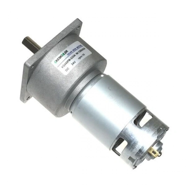KGA-60 24V 10Rpm Redüktörlü Dc Motor