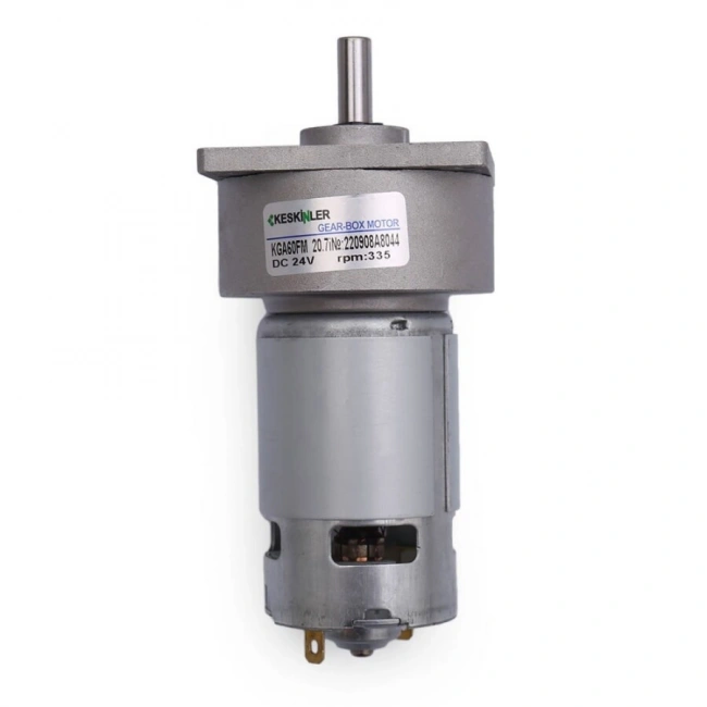 KGA-60 24V 335Rpm Redüktörlü Dc Motor