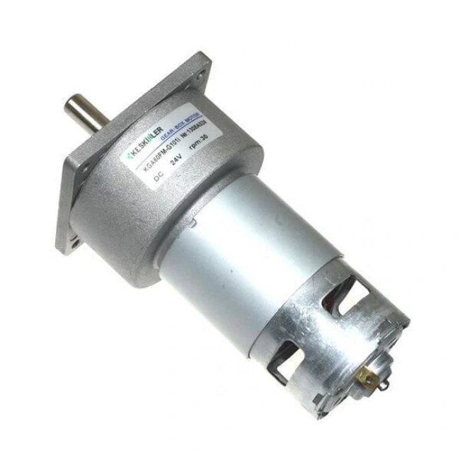 KGA-60 24V 67Rpm Redüktörlü Dc Motor