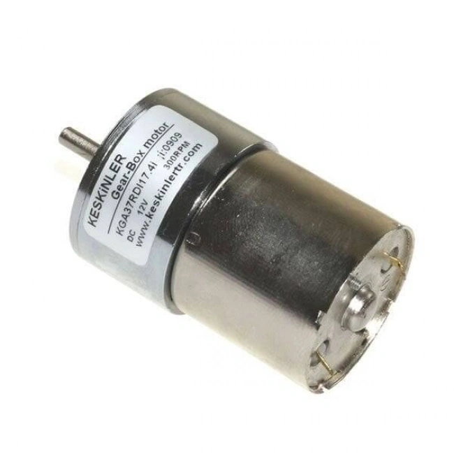 KGB-37 12V 300Rpm Redüktörlü Dc Motor
