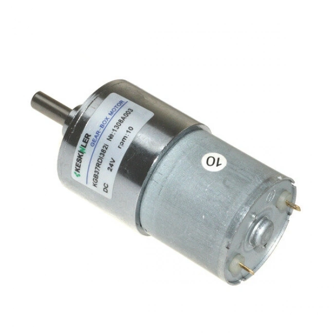 KGB-37 24V 10Rpm Redüktörlü Dc Motor