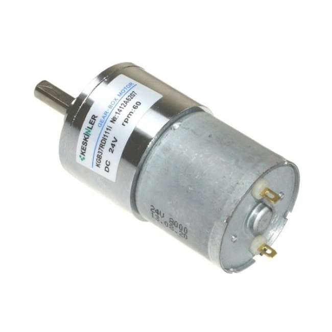 KGB-37 24V 16Rpm Redüktörlü Dc Motor