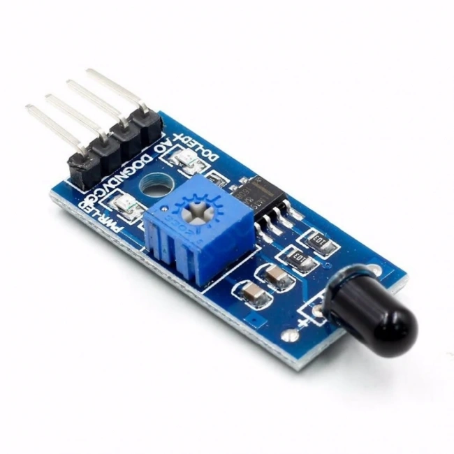 Kızılötesi Ateş Alev Algılama Sensör Modülü 4 Pin
