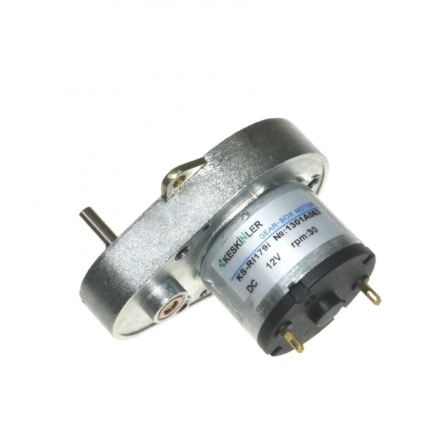 KS-RI 12V 30Rpm Redüktörlü DC Motor