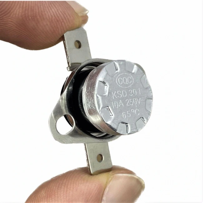 KSD301 65 °C Limit Termostat NC 250V 10A