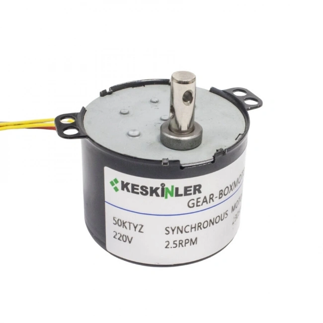 KTYZ-50 2.5RPM 6W AC Senkron Motor