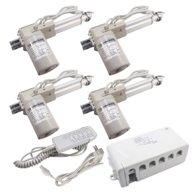 Kumandalı Koltuk / Yatak Motoru Seti - 4 Motorlu