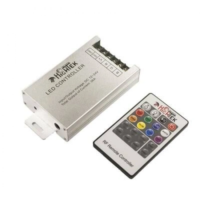 Kumandalı RGB Şerit Led Kontrol Devresi 36A