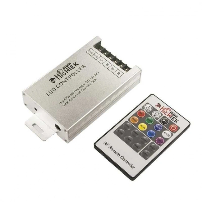 Kumandalı RGB Şerit Led Kontrol Devresi 36A