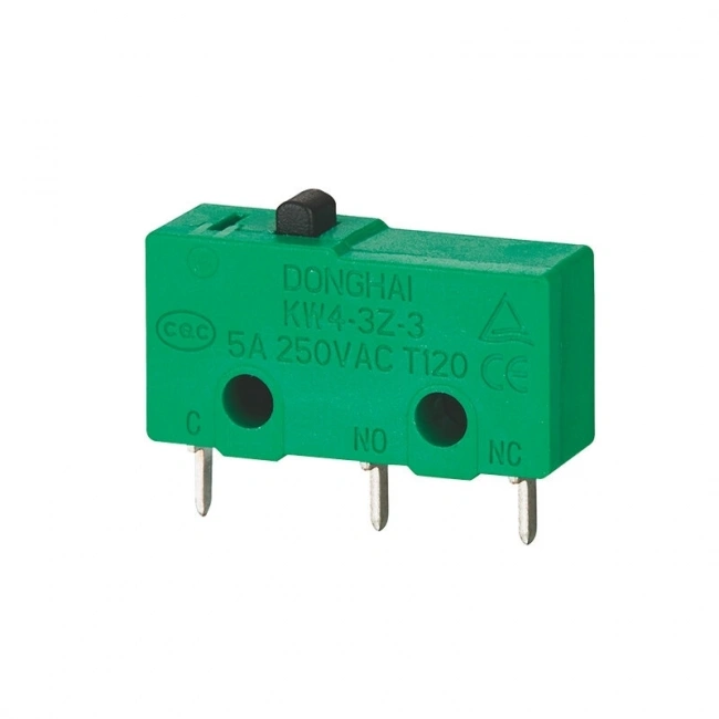 KW4-3Z-3-B132023L SPDT NO+NC 3-Pin Micro Switch
