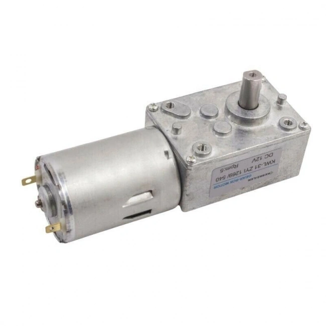 KWL-31 12V 5Rpm Redüktörlü L DC Motor