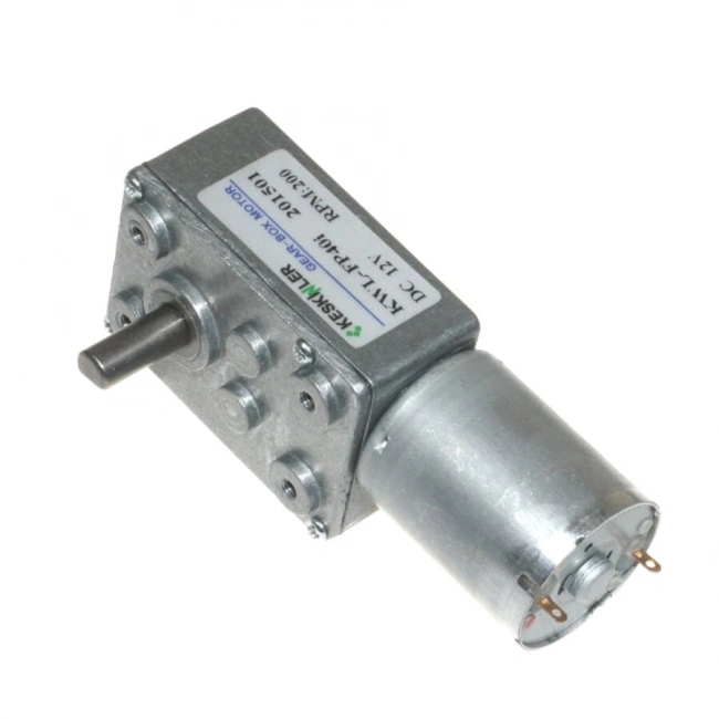 KWL-FP 12V 200Rpm Redüktörlü L DC Motor