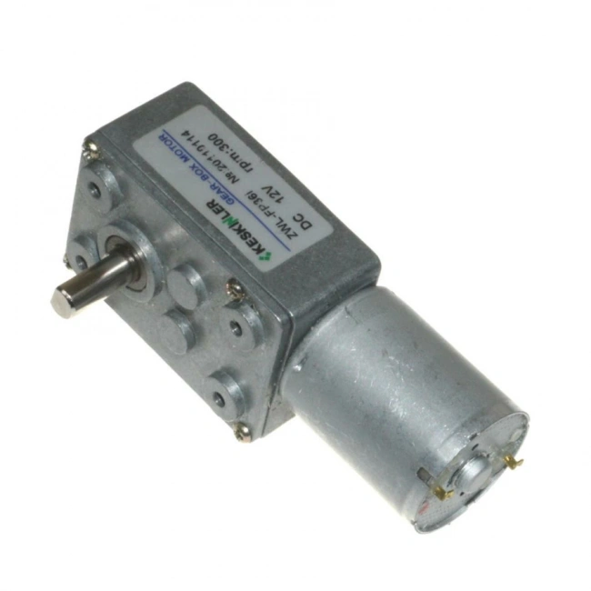 KWL-FP 12V 300Rpm Redüktörlü L DC Motor