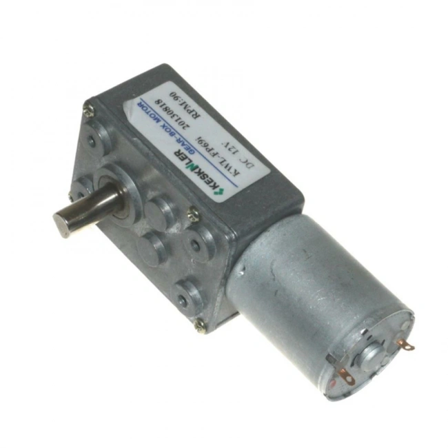 KWL-FP 12V 90Rpm Redüktörlü L DC Motor