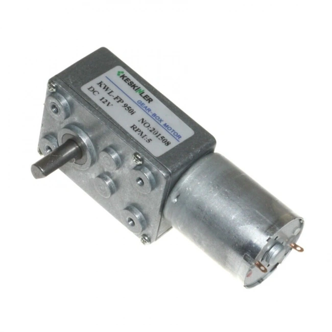 KWL-FP 5V 1.2Rpm Redüktörlü L DC Motor