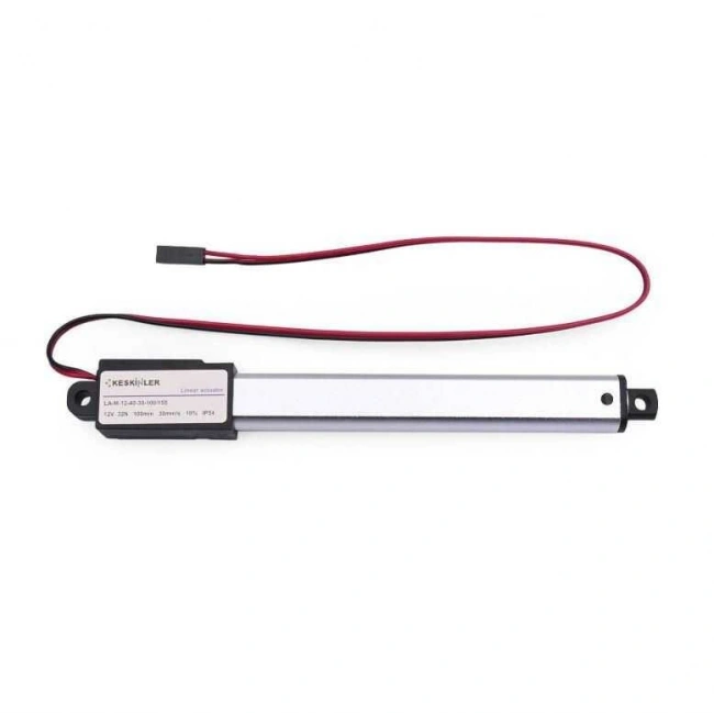 LA-M-12-40 12V 100mm 32N IP54 Mikro Lineer Motor