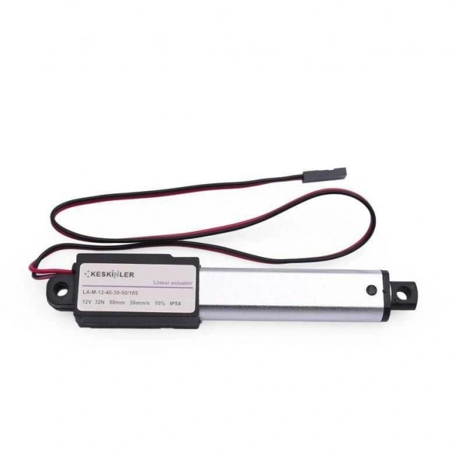 LA-M-12-40 12V 50mm 32N IP54 Mikro Lineer Motor