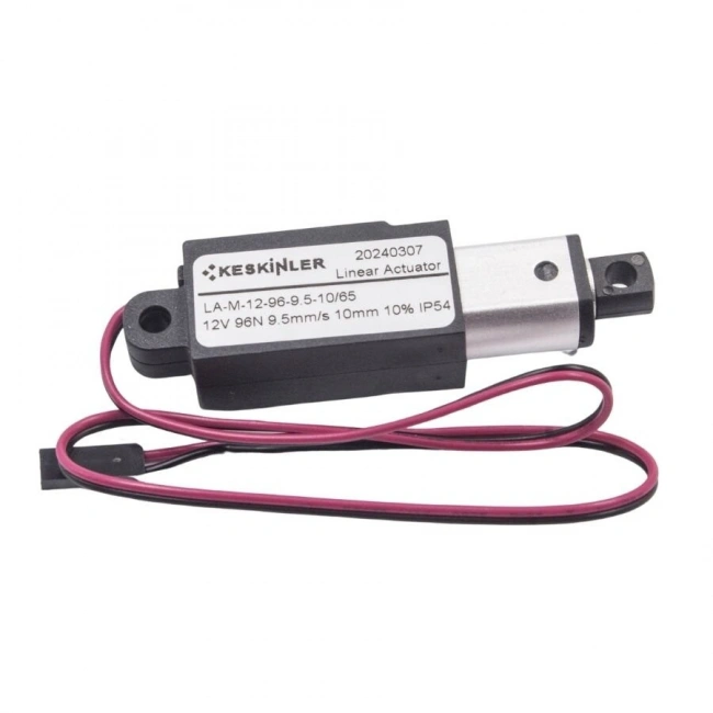 LA-M-12-96 12V 10mm 96N IP54 Mikro Lineer Motor