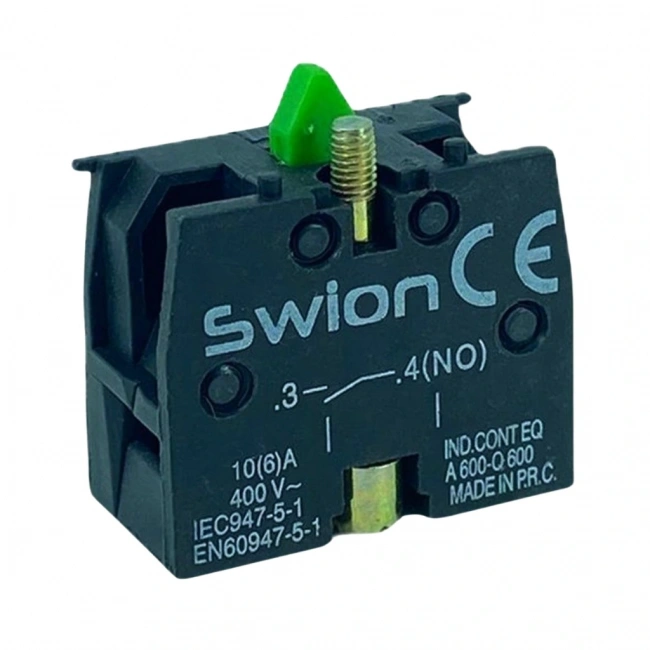 LAY5-BE101 22mm Kontak Blok (NO) Yeşil