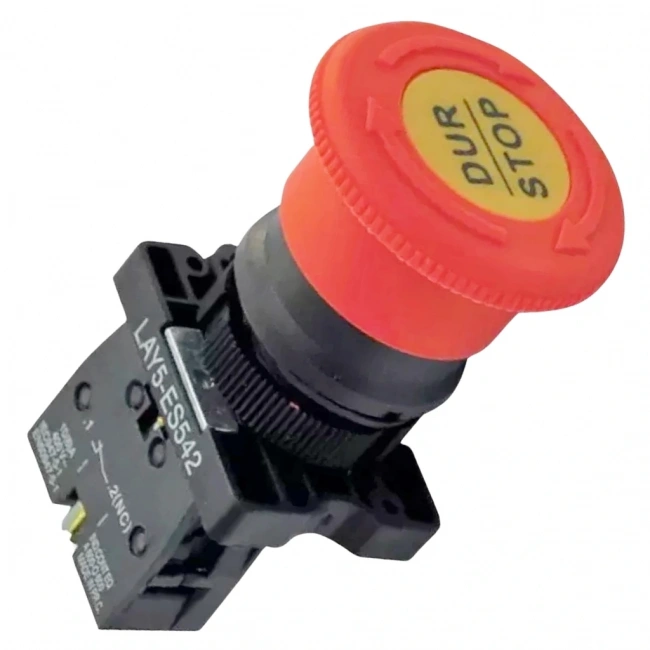 LAY5-ES542 22mm Acil-Stop Butonu Bas-Çevir 40mm