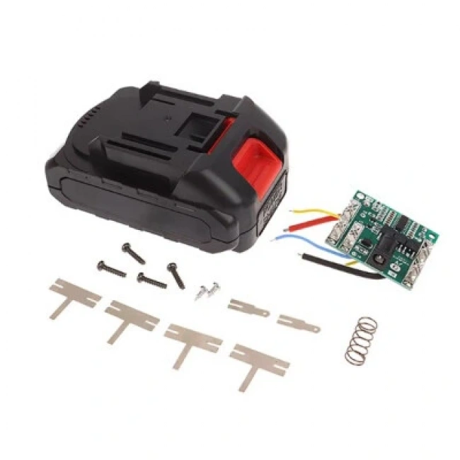 Li-ion 18650 5S 21V 5li Matkap Batarya Kutusu Seti