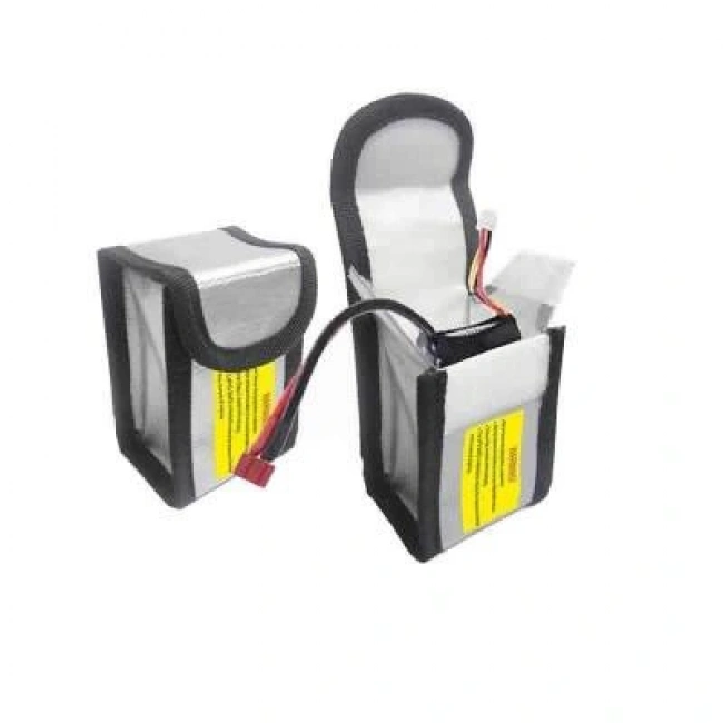 Lipo Pil Yanmaz Koruma Çantası - 10x8x12cm