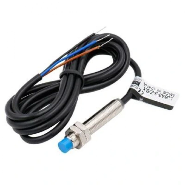 LJ8A3-3-Z/BX 6-36V 3mm NPN NO Endüktif Mesafe Sensörü