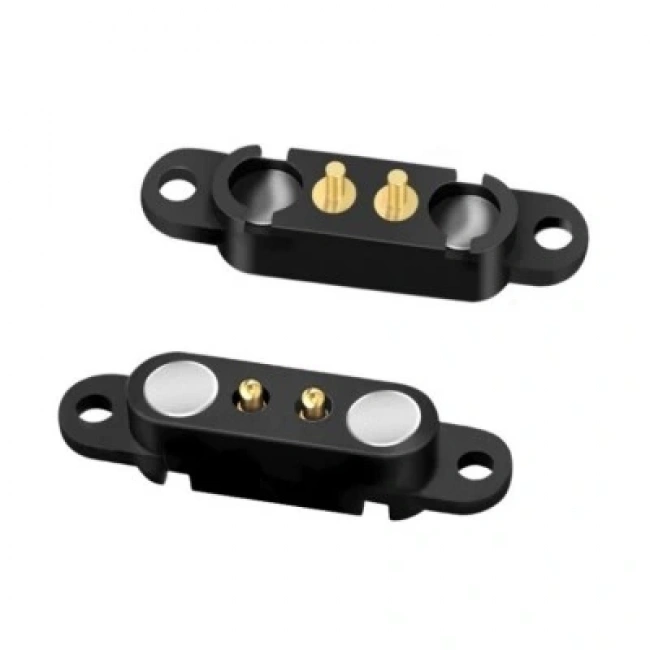 LK-2PIN-1840404 2-Pin 2.54mm Pogo Pin Manyetik Konnektör Takımı - Kulaklı