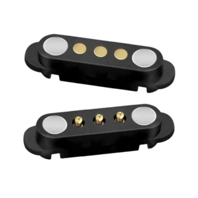 LK-3PIN-1700404 3-Pin 2.54mm Pogo Pin Manyetik Konnektör Takımı
