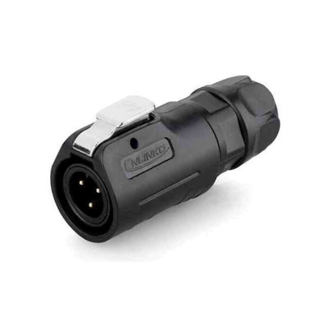 LP-12-C03PE-02-001 3-Pin Su Geçirmez Konnektör - Erkek