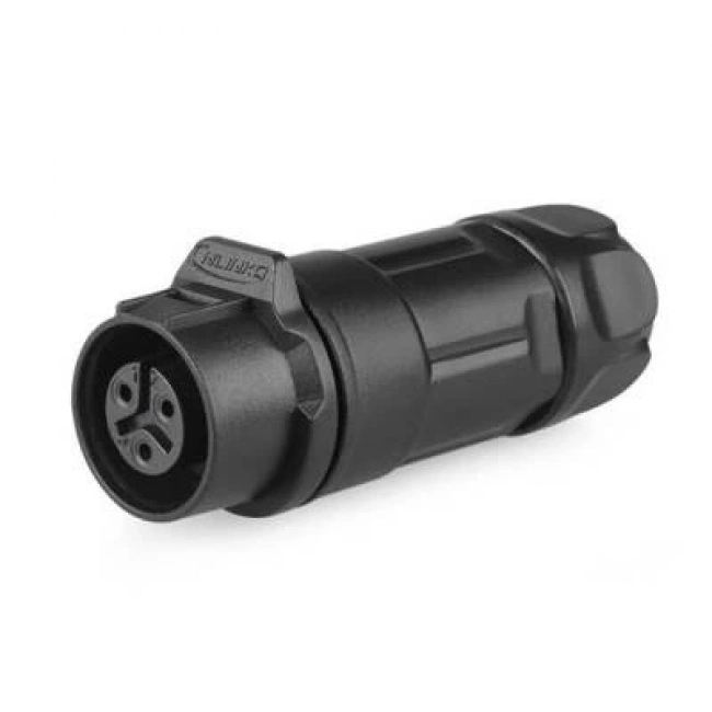 LP-12-J03PP-02-001 3-Pin Su Geçirmez Konnektör - Dişi