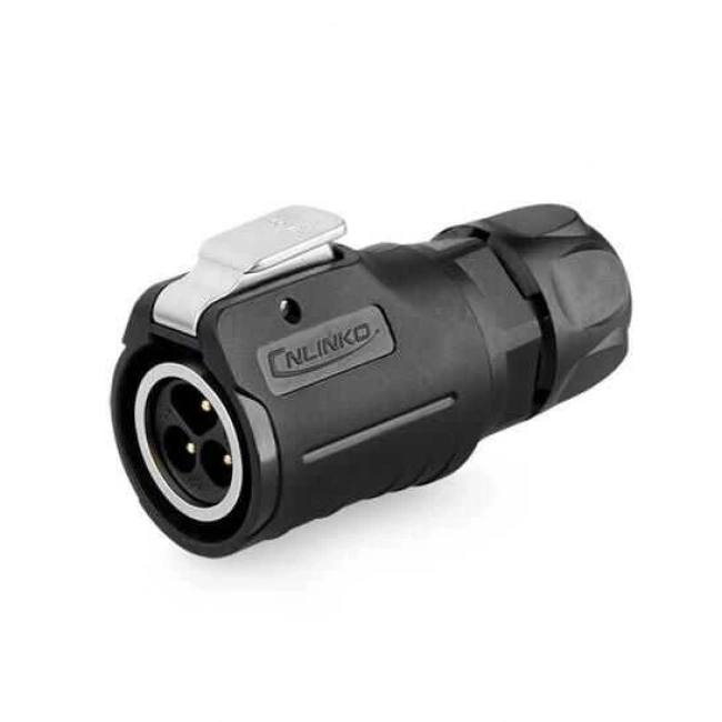 LP-16-C03PE-01-001 3-Pin Su Geçirmez Konnektör - Erkek