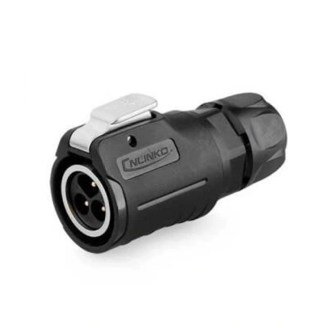 LP-16-C03PE-01-001 3-Pin Su Geçirmez Konnektör - Erkek