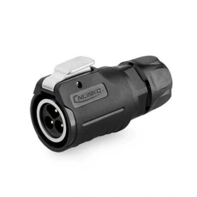 LP-16-C03PE-21-006A 3-Pin Su Geçirmez Konnektör - Erkek