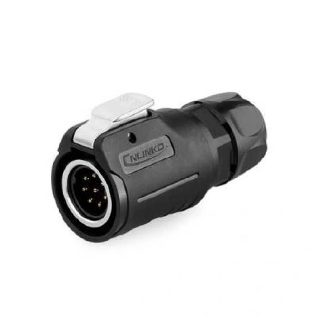 LP-16-C08PE-01-001 8-Pin Su Geçirmez Konnektör - Erkek