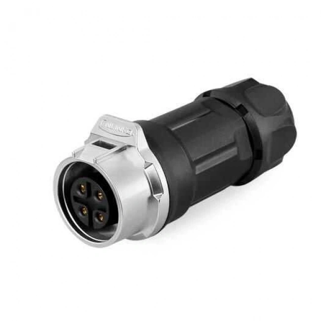 LP-16-J04PP-01-001 4-Pin Su Geçirmez Konnektör - Dişi