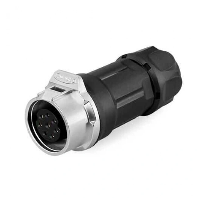 LP-16-J08PP-01-001 8-Pin Su Geçirmez Konnektör - Dişi