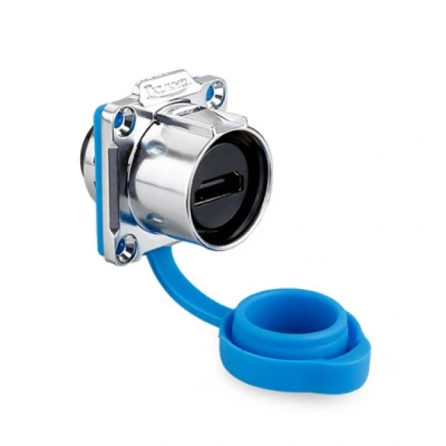 LP-24-J/HDMI2/213/SX-43-401 Su Geçirmez HDMI Konnektör - Dişi