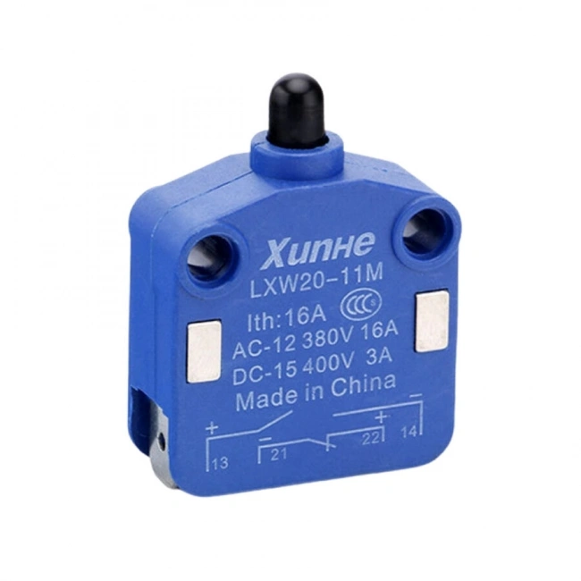 LXW20-11M 8mm Micro Switch 4-Pin - Mıknatıslı