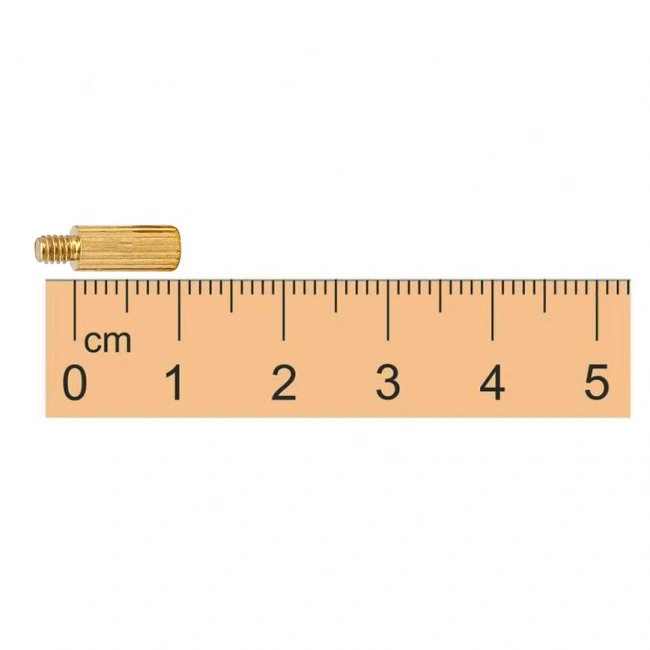 M2 10mm Metal Dişi-Erkek Aralayıcı (Standoff) - Metal Distans