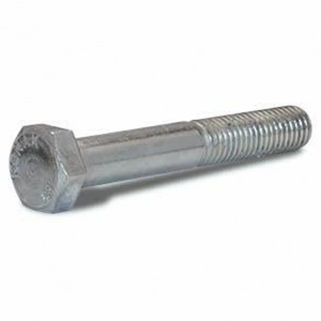 M6x45mm Civata Beyaz Altıköşe Yarım Diş