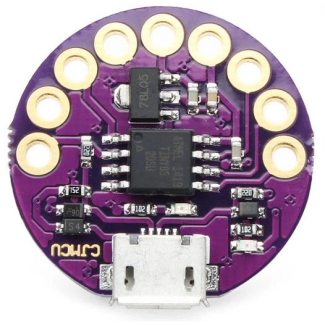 MCU-LilyTiny LilyPad Modülü Klon - Attiny 85
