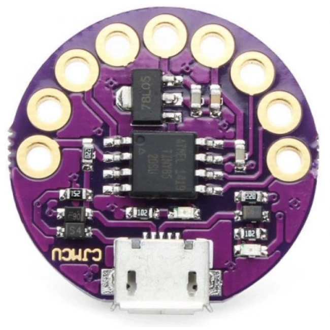 MCU-LilyTiny LilyPad Modülü Klon - Attiny 85