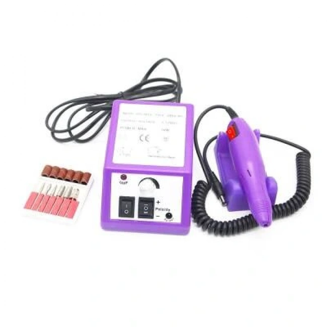 Mercedes 2000 Manikür Pedikür Tırnak Törpü Seti - Mor