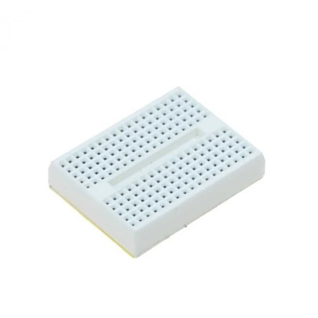 Mini Breadboard Beyaz Yapışkanlı 170 Pin 1 Adet