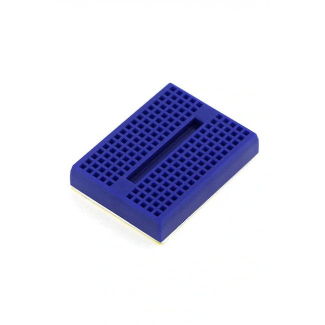 Mini Breadboard Mavi Yapışkanlı 170 Pin 1 Adet