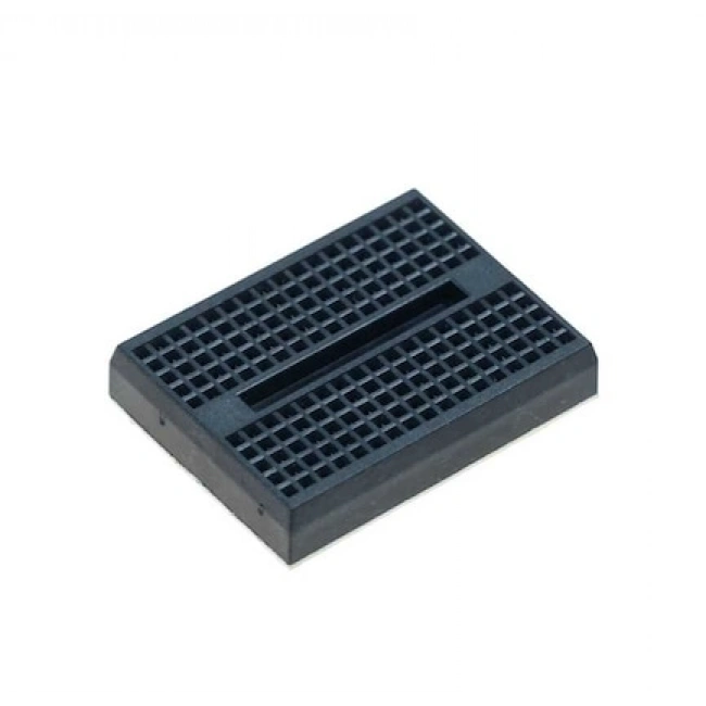 Mini Breadboard Siyah Yapışkanlı 170 Pin 1 Adet