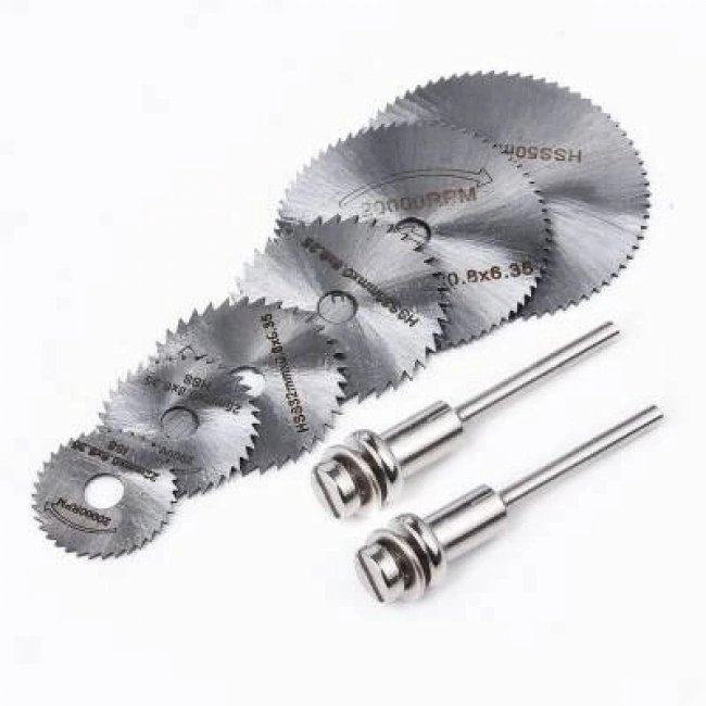 Mini Daire Testere Seti 8 Parça