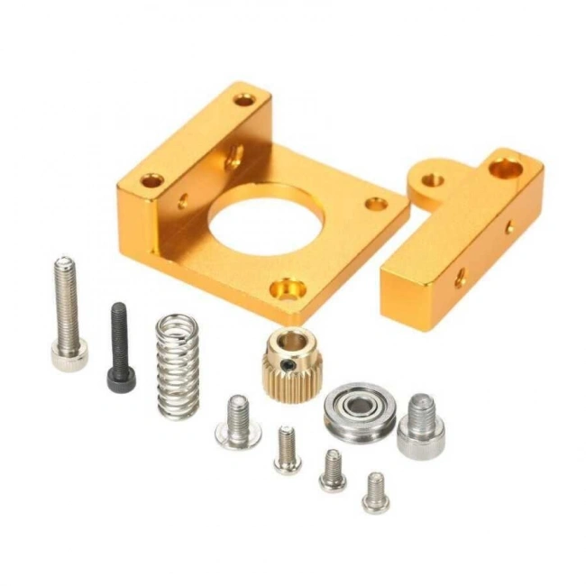 MK8 Alüminyum 1.75mm Extruder Blok Seti - Sağ Kısa