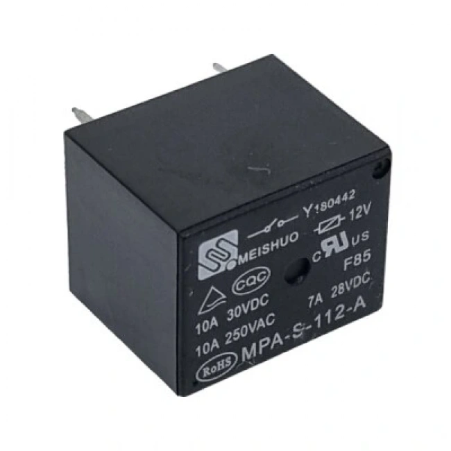 MPA-S-112-A 12V 10A Röle 4-Pin